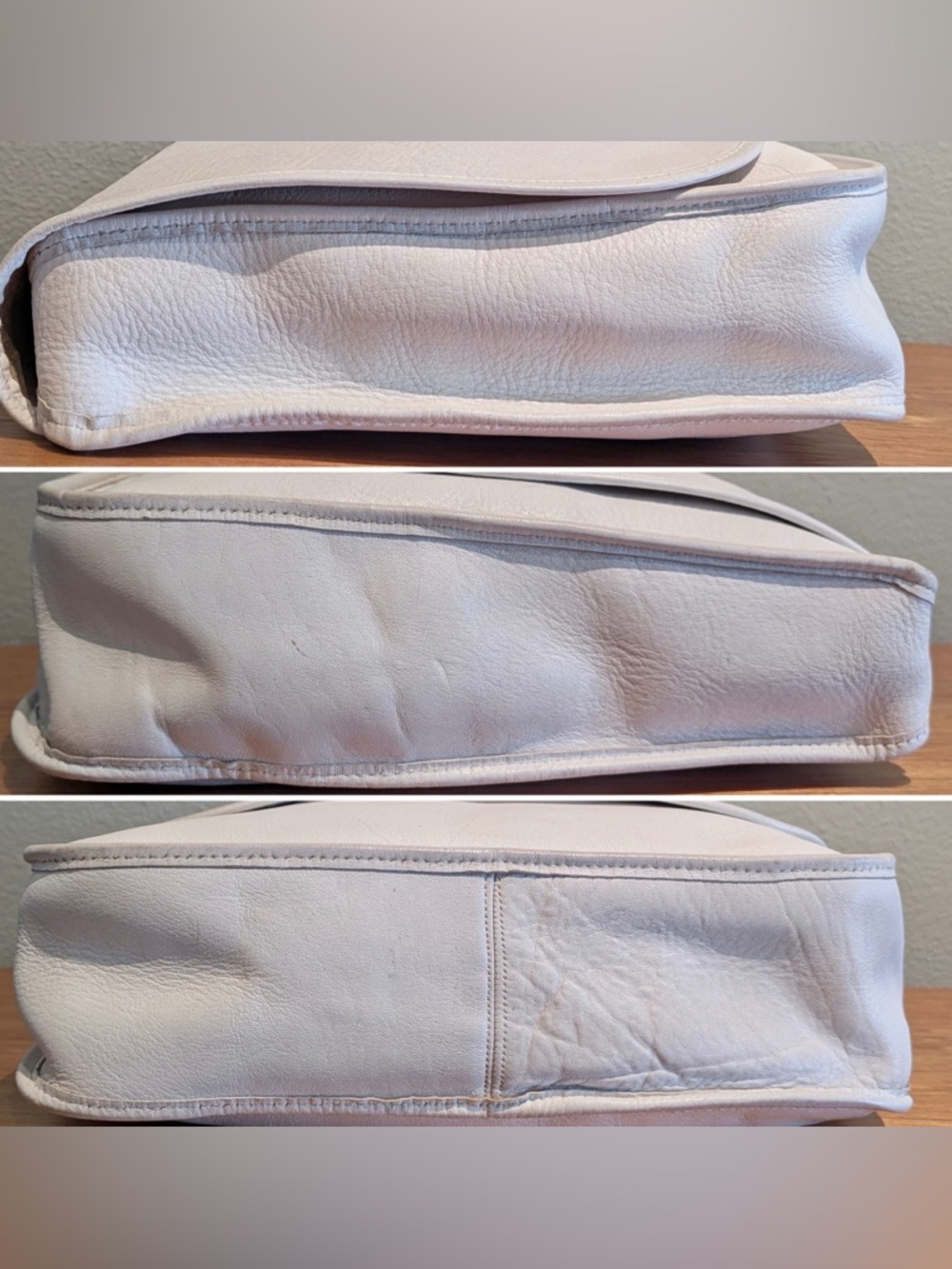 Coach HTF White Knapsac Metal Tag Pre-Creed Bonnie Cashin - Style 9030 - Picture 3 of 16